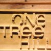One Tree Hill Wood Sign