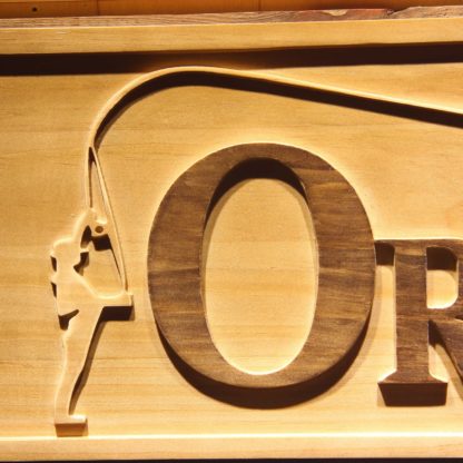 Orvis Wood Sign neon sign LED