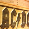 AC/DC Let There Be Rock Wood Sign