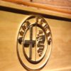 Alfa Romeo Wood Sign