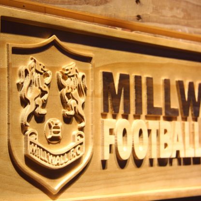 Bermondsey Millwall FC Wood Sign - Legacy Edition neon sign LED