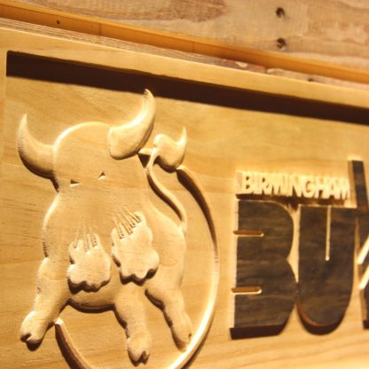 Birmingham Bulls Wood Sign - Legacy Edition neon sign LED