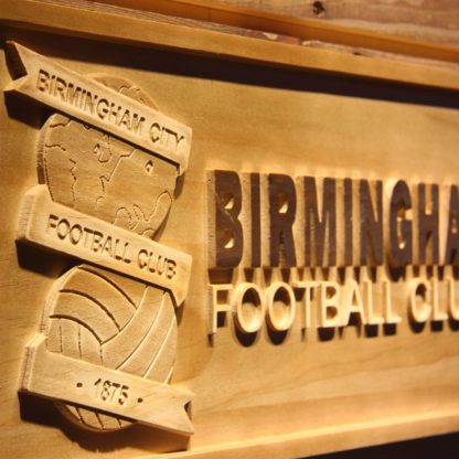 Birmingham City Football Club Wood Sign neon sign LED