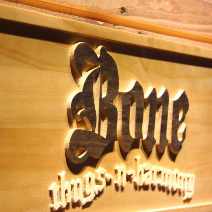 Bone Thugs N Harmony Wood Sign neon sign LED