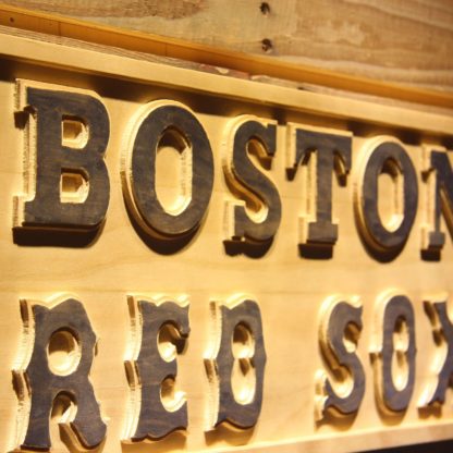 Boston Red Sox 1987-2008 Wood Sign - Legacy Edition neon sign LED