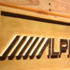 Alpine Wood Sign