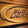 Bud Light Wood Sign