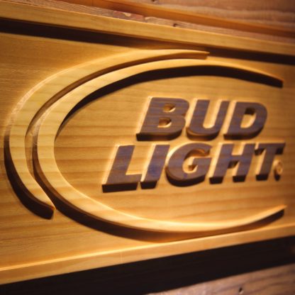 Bud Light Wood Sign neon sign LED