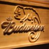 Budweiser Lizard Wood Sign