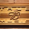 Budweiser True Music Wood Sign