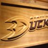 Anaheim Ducks Wood Sign