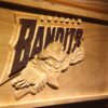 Buffalo Bandits Wood Sign