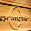 A Perfect Circle Wood Sign
