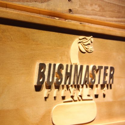 Bushmaster Wood Sign neon sign LED