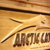 Arctic Cat All Terrain Wood Sign