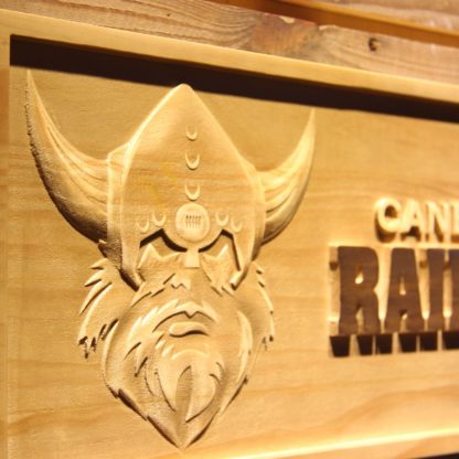 Canbera Raiders Wood Sign neon sign LED