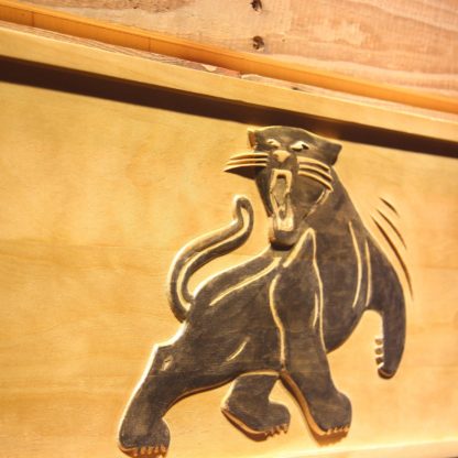 Carolina Panthers 1995-2011 Wood Sign - Legacy Edition neon sign LED