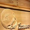 Carolina Panthers Coors Light Helmet Wood Sign
