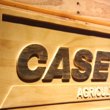 Case IH Agriculture Wood Sign neon sign LED