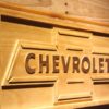 Chevrolet Old Logo Wood Sign