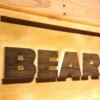Chicago Bears Text Wood Sign