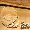 Arizona Cardinals Coors Light Helmet Wood Sign