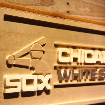 Chicago White Sox 1987-1990 Wood Sign - Legacy Edition neon sign LED