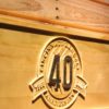 Cincinnati Bengals 40th Anniversary Logo Wood Sign - Legacy Edition