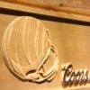 Cincinnati Bengals Coors Light Helmet Wood Sign