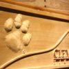 Clemson Tigers Split Wood Sign