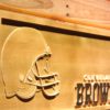 Cleveland Browns Helmet Wood Sign