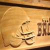 Cleveland Browns Wood Sign
