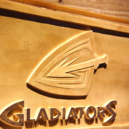 Cleveland Gladiators Wood Sign neon sign LED