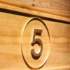 Cleveland Indians Boudreau Memorial Logo Wood Sign - Legacy Edition