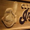 Cleveland Indians Wood Sign