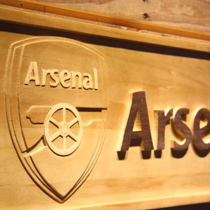 Arsenal FC Wood Sign neon sign LED