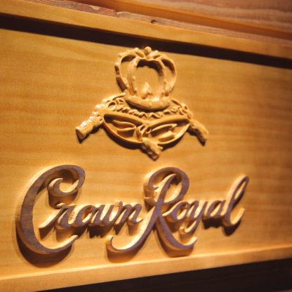 Crown Royal Wood Sign neon sign LED