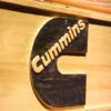 Cummins Wood Sign