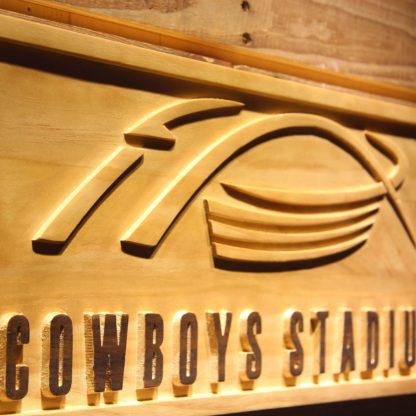 Dallas Cowboys Cowboys Stadium Wood Sign - Legacy Edition neon sign LED