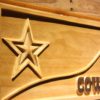 Dallas Cowboys Split Wood Sign