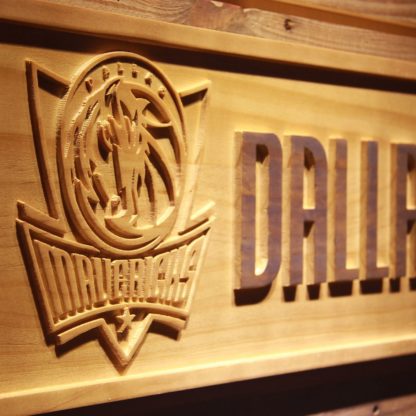 Dallas Mavericks Wood Sign neon sign LED