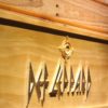 Def Leppard Wood Sign
