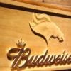 Denver Broncos Budweiser Wood Sign