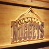 Denver Nuggets Wood Sign
