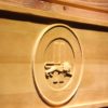 Detroit Lions 1961-1969 Circle Wood Sign - Legacy Edition