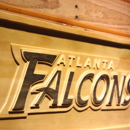 Atlanta Falcons 1998-2002 Logo Wood Sign - Legacy Edition neon sign LED