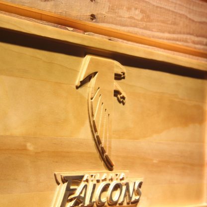 Atlanta Falcons 1998-2002 Wood Sign - Legacy Edition neon sign LED
