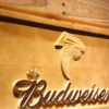 Atlanta Falcons Budweiser Wood Sign
