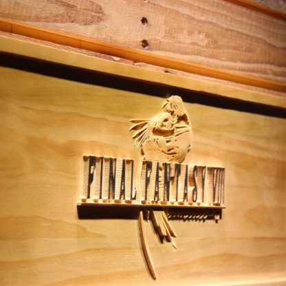 Final Fantasy VIII Wood Sign neon sign LED