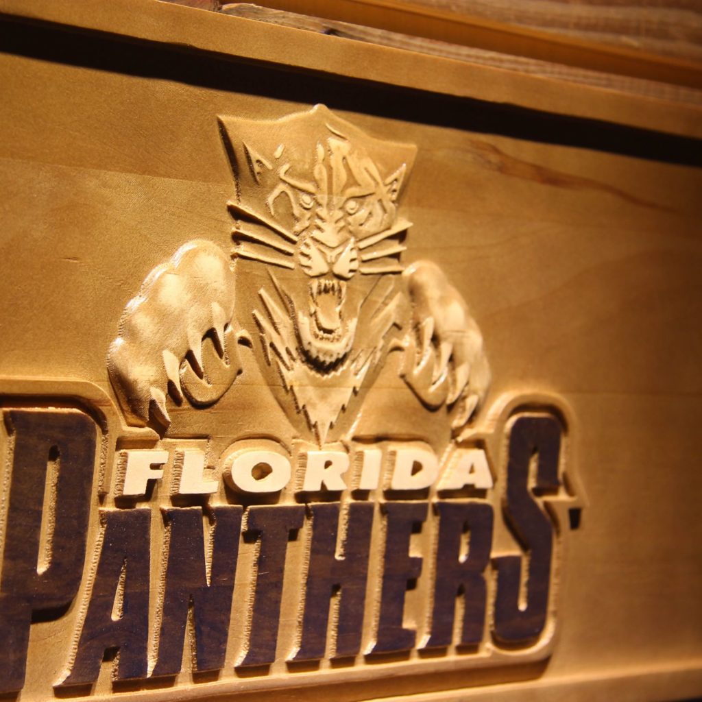 Florida Panthers Wood Sign - Legacy Edition - neon sign - LED sign ...